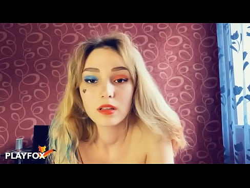 ❤️ Magic foju otito gilaasi fun mi ibalopo pẹlu Harley Quinn ️ Ohun onihoho ti ile ❤